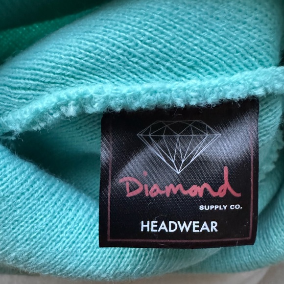 Diamond Supply Co Pom Pom Knit Hat Beanie - Picture 2 of 2